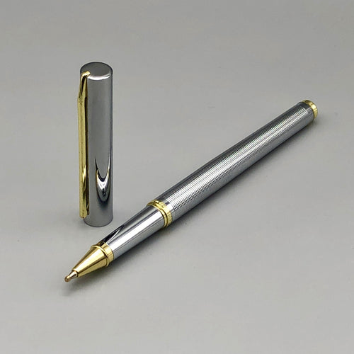 Slim chrom/gold X-Pen Tintenroller