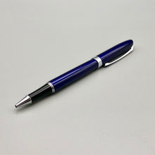 Laden Sie das Bild in den Galerie-Viewer, Legend blau/chrom X-Pen Tintenroller - Original Gusswerk Online Shop