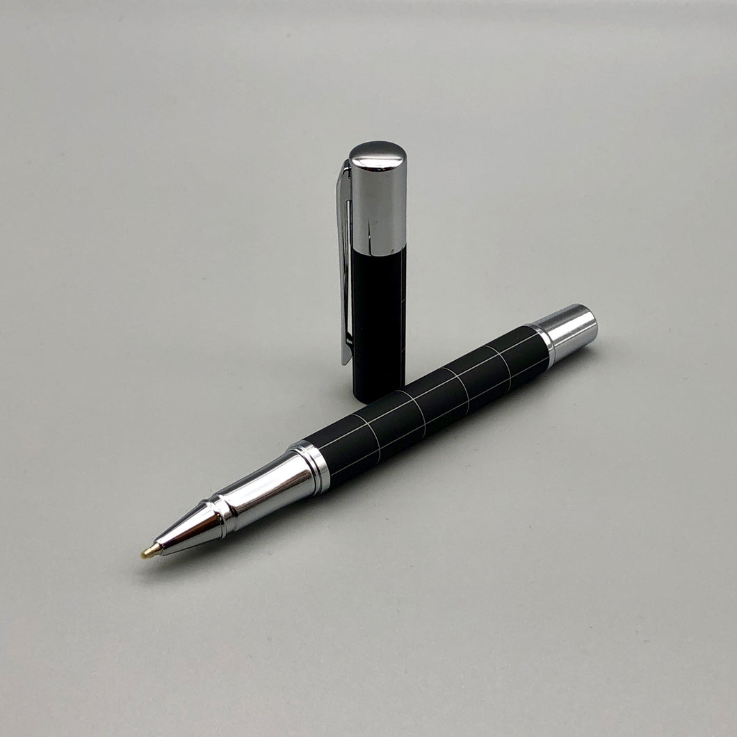 Silhouette schwarz/chrom X-Pen Tintenroller