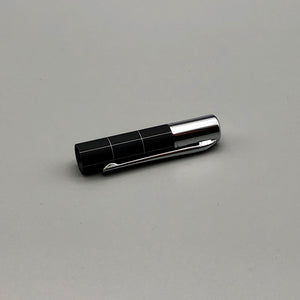 Silhouette schwarz/chrom X-Pen Tintenroller Kappe