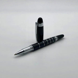 Fame schwarz X-Pen Tintenroller offen Kappe