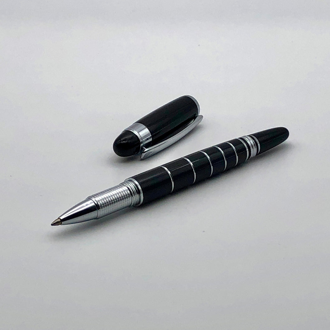 Fame schwarz X-Pen Tintenroller parallel